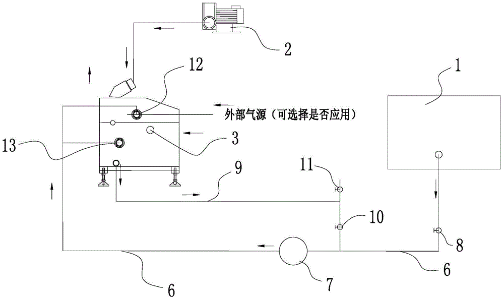 Cleaning device for spiral tower chains