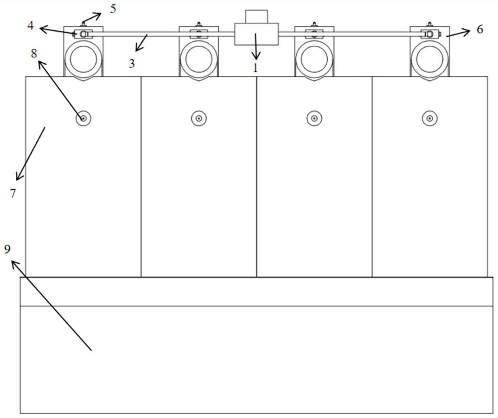 Microwave gasoline hybrid cylinder type engine