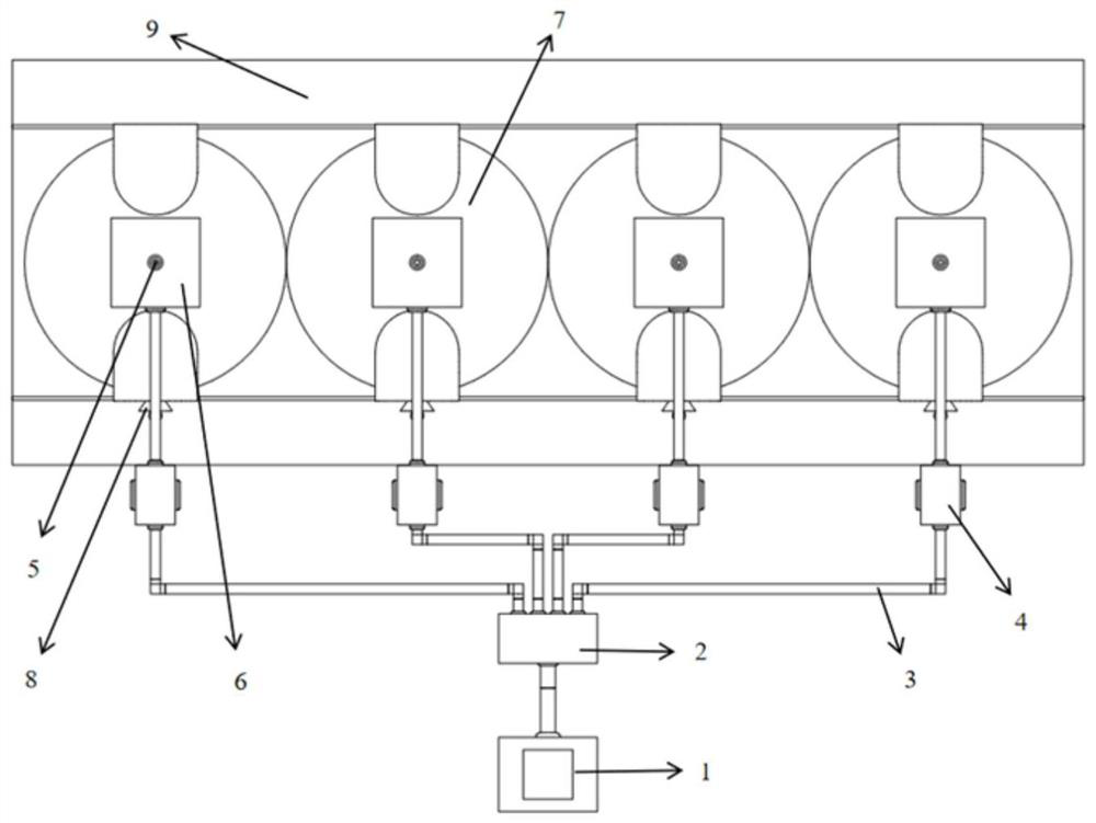 Microwave gasoline hybrid cylinder type engine