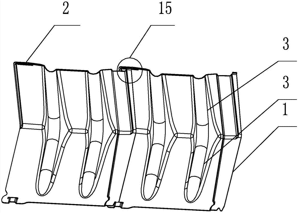 Rapid assembly type flood prevention retaining wall and application method thereof