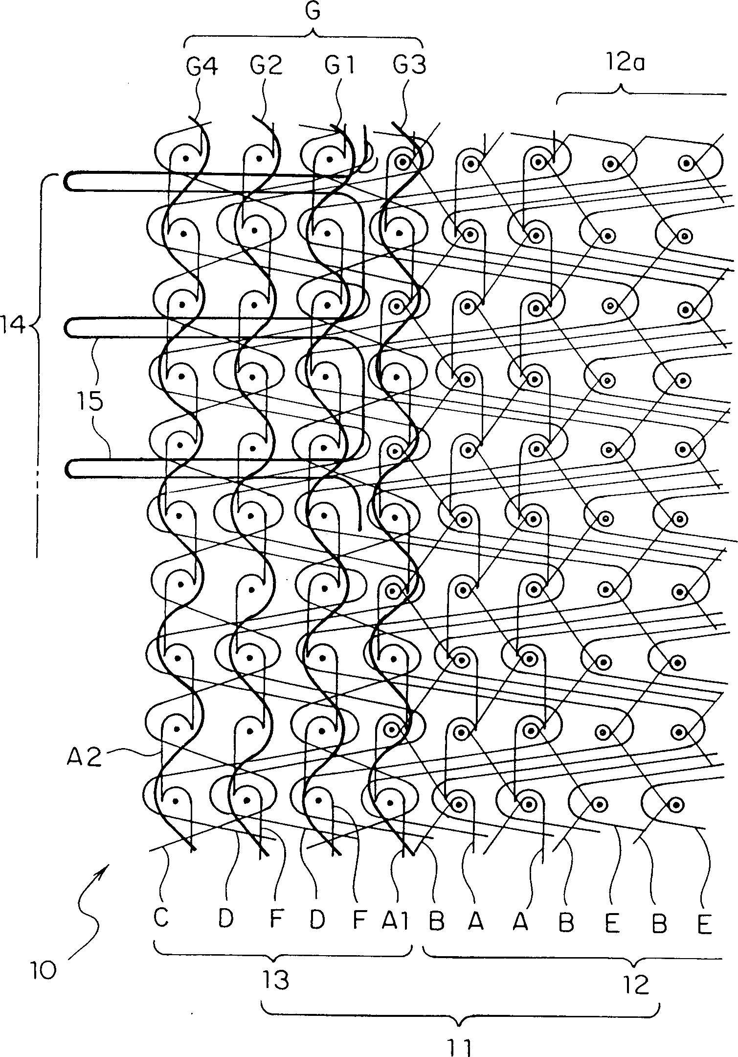 Knit zippers