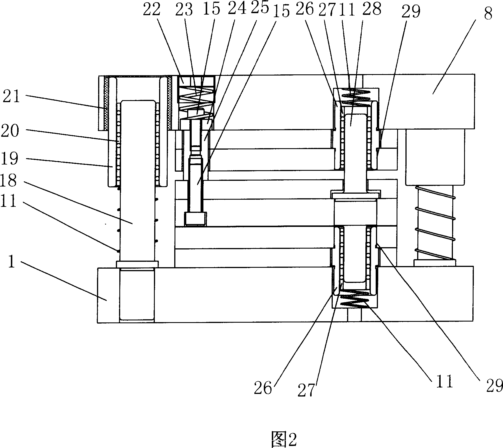 Precise multifunctional incremental pressing die and its making process