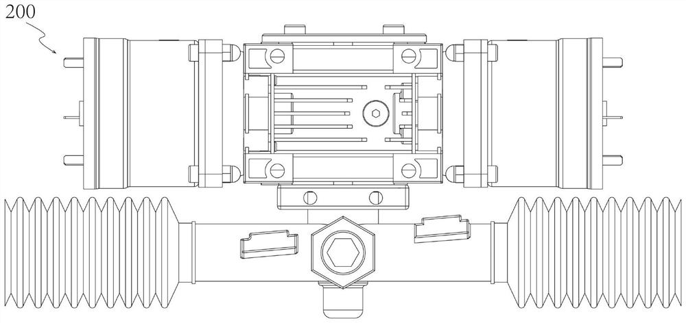 Coaxial dual-motor steer-by-wire system and intelligent automobile without steering wheel