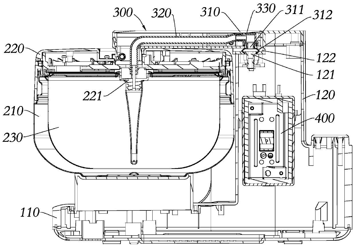 Steam heating type cooking utensil