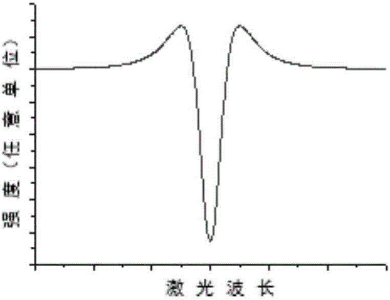 Airborne detecting device for laser remote sensing of gas leakage