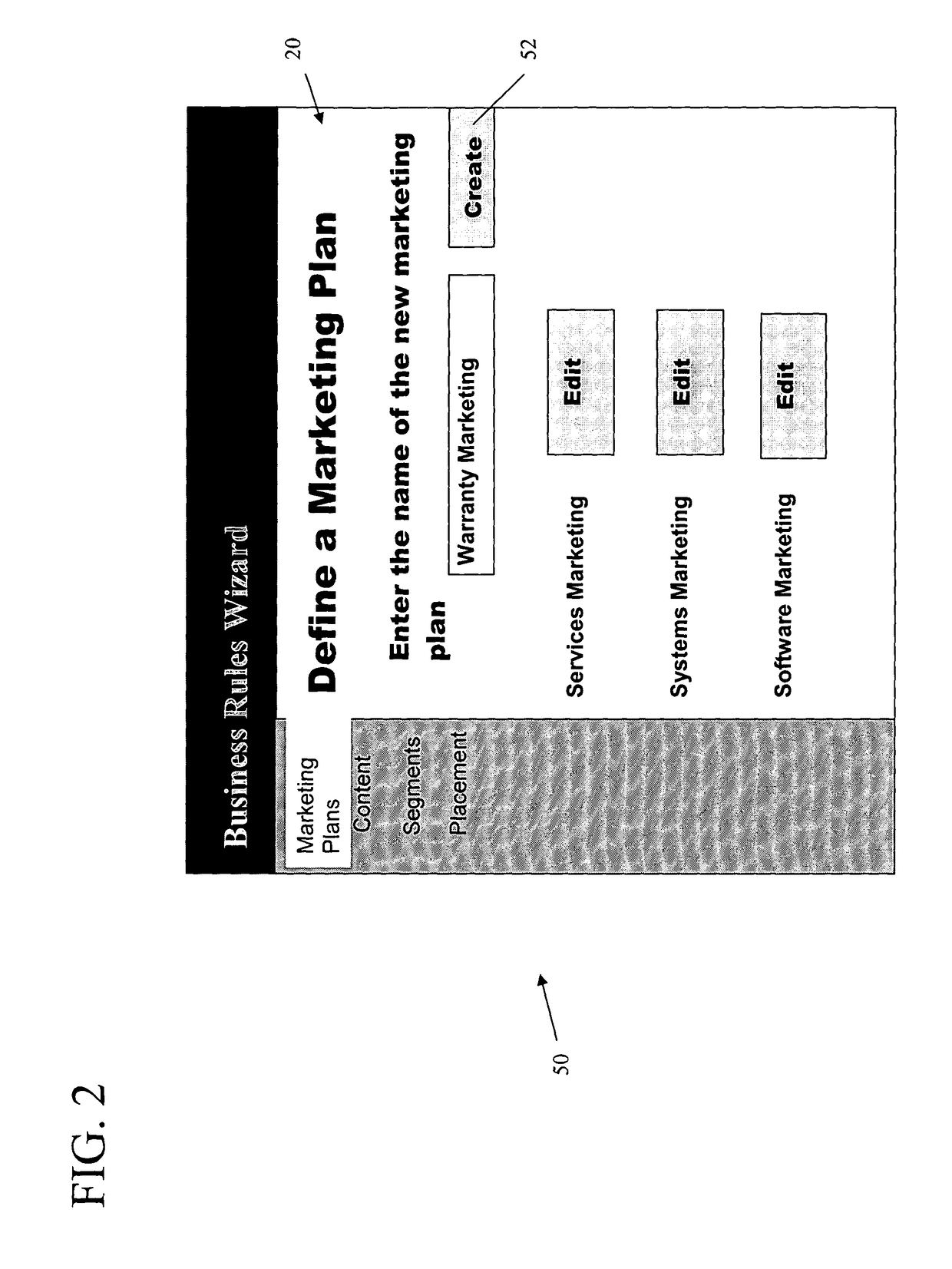 System and method for generating content rules for a website