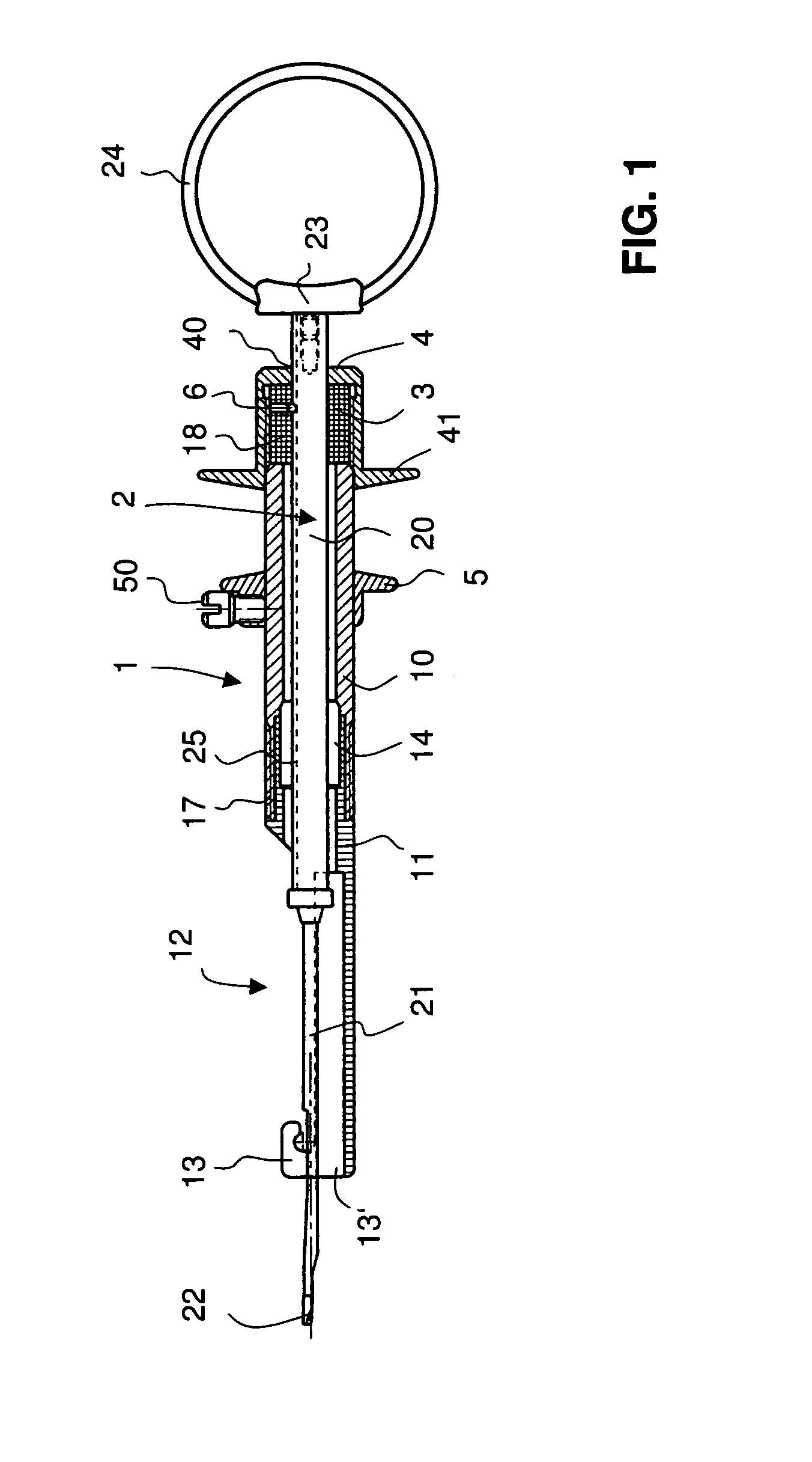 Device for inserting a lens into an eye