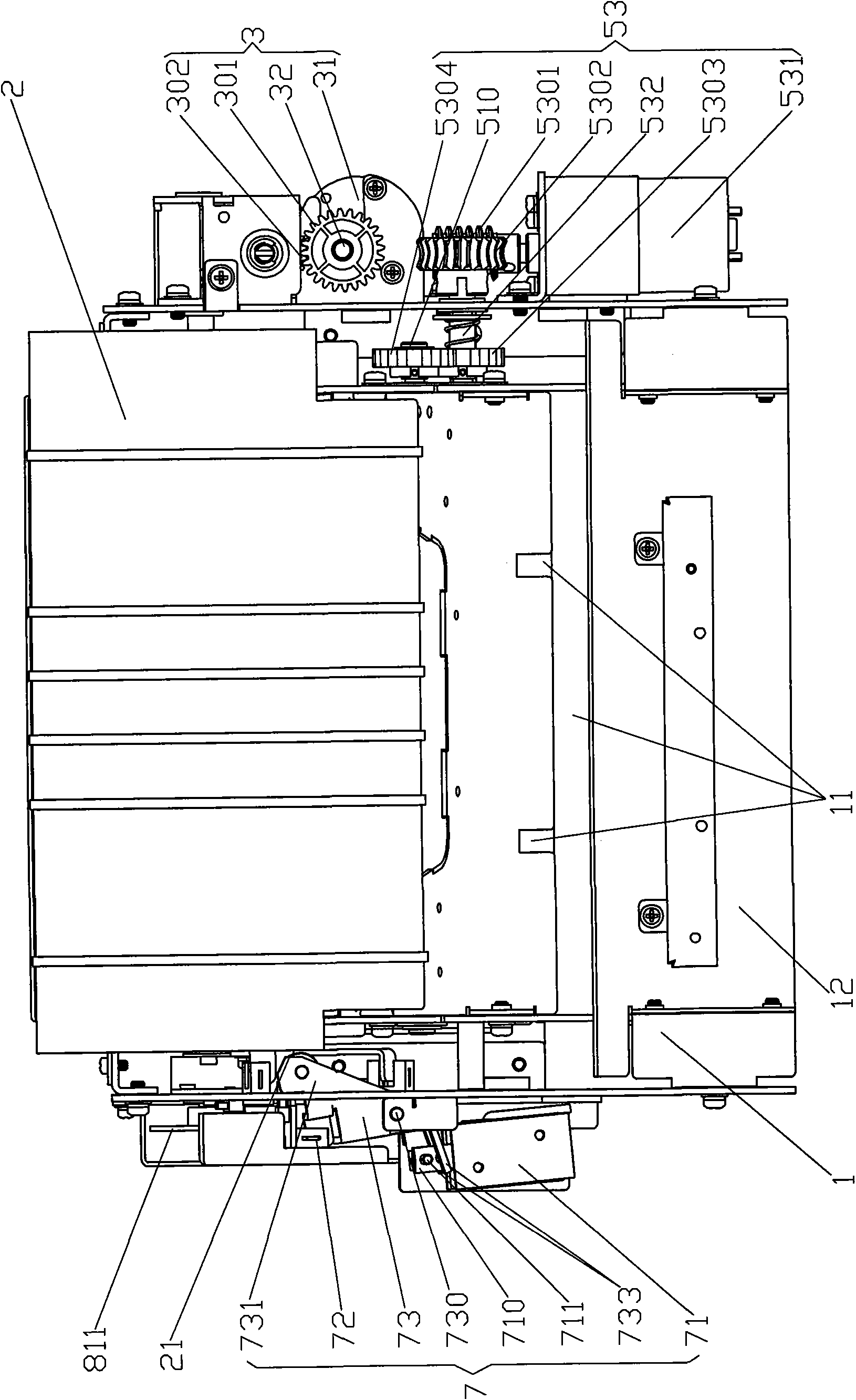 Gate device with functions of laminated dielectric stack and missing recovery