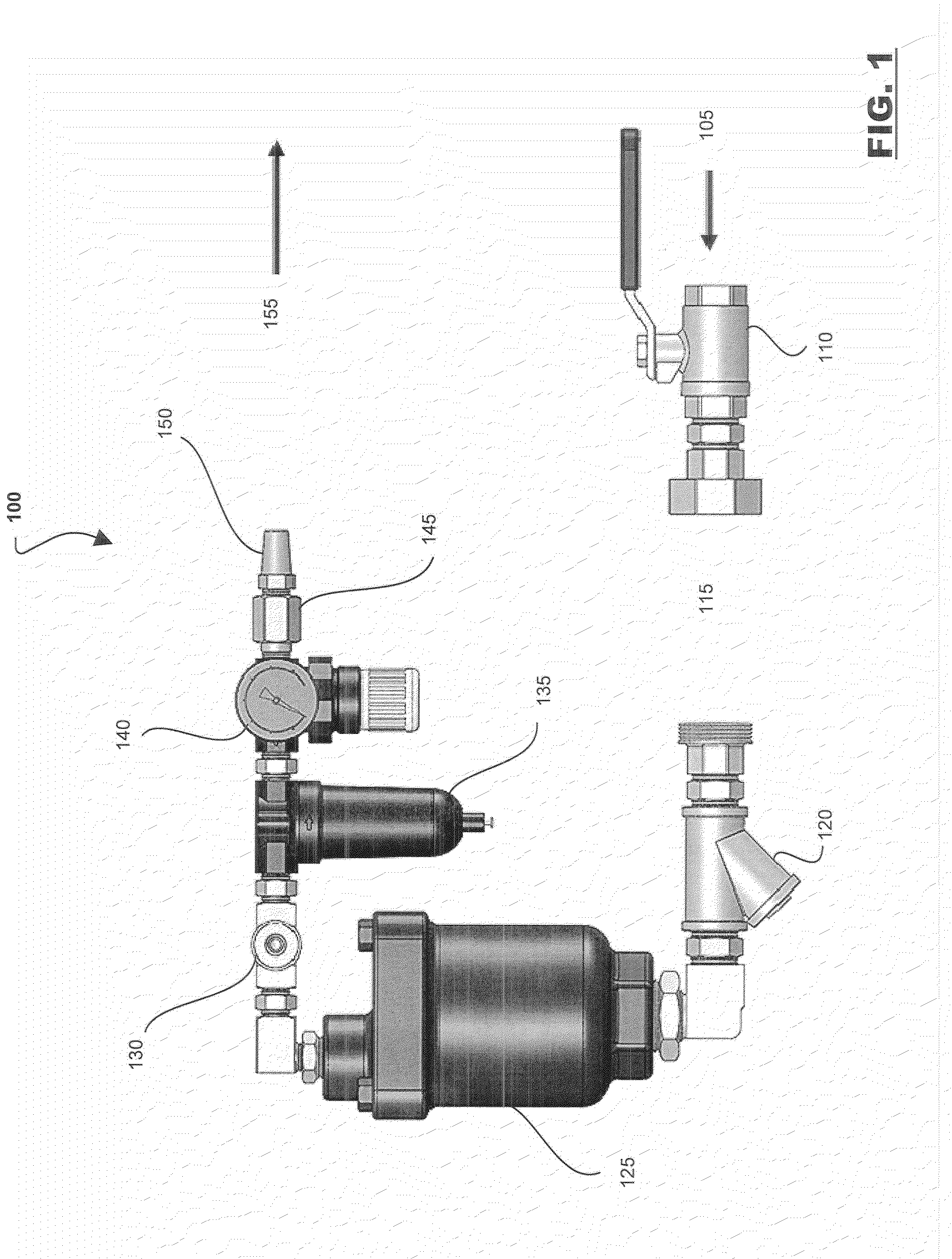 Controlled discharge gas vent