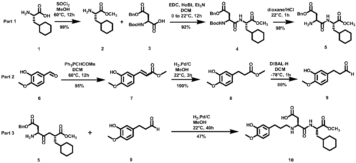 Compound, and synthesis method and application thereof