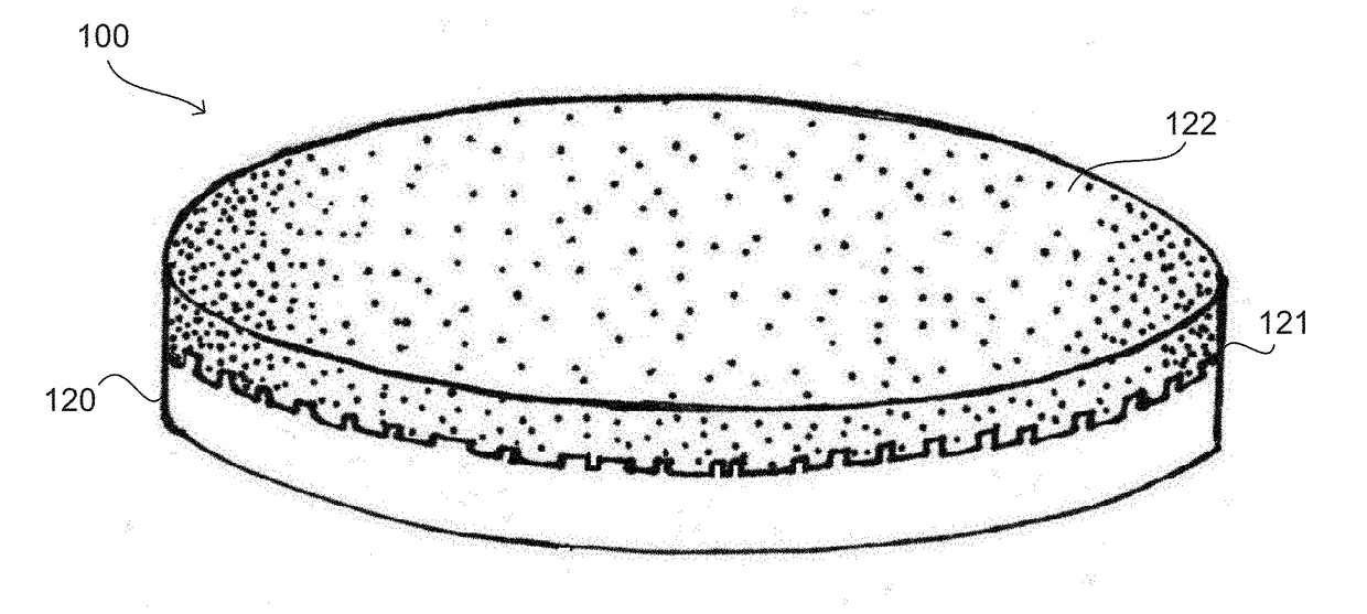 Superabrasive tool with metal mesh stress stabilizer between superabrasive and substrate layers