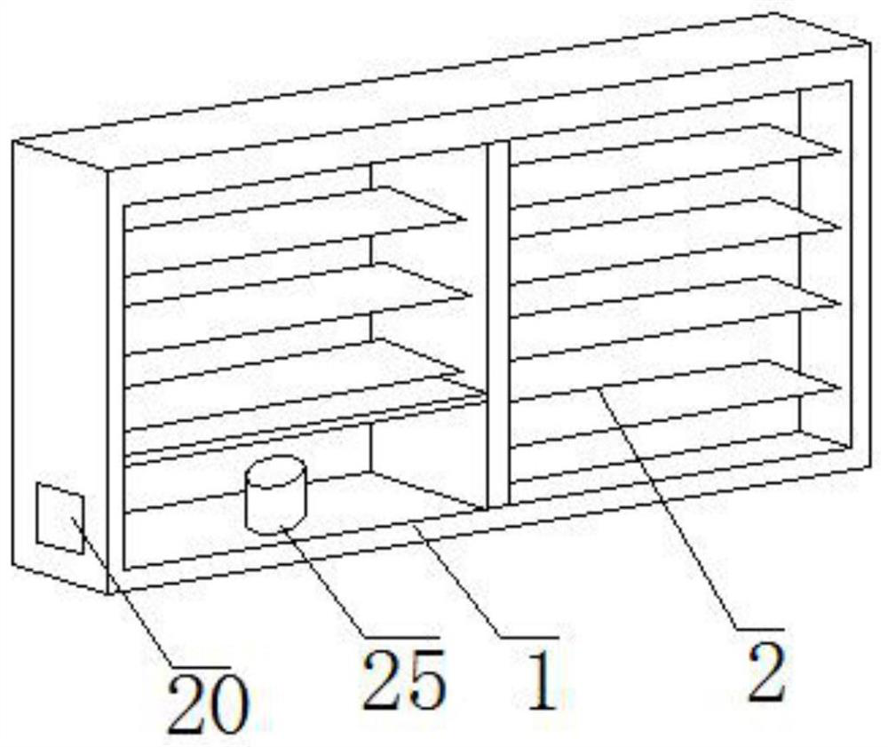 A cool cabinet for medical medicine