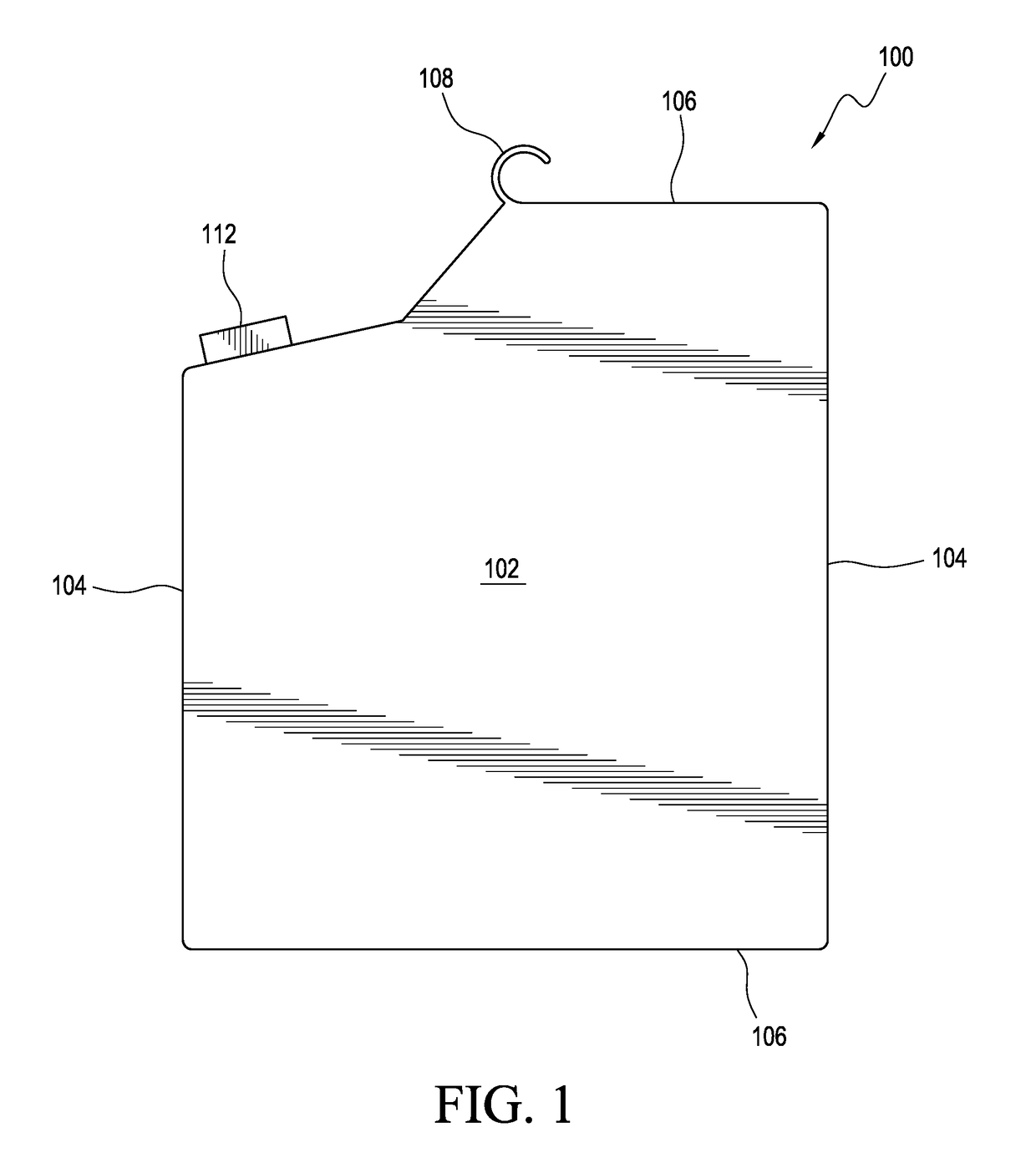 Hanging separator to be used for separating articles of clothing hanging in a clothes closet, and a plurality of hanging separators forming a system for separating articles of clothing hanging in a clothes closet