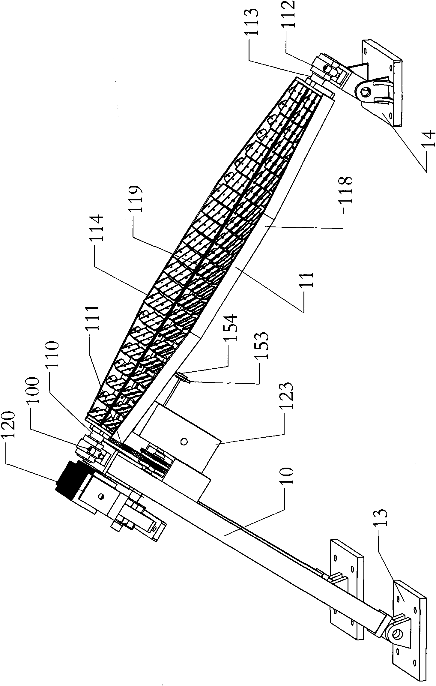 Solar tracking device for solar collector