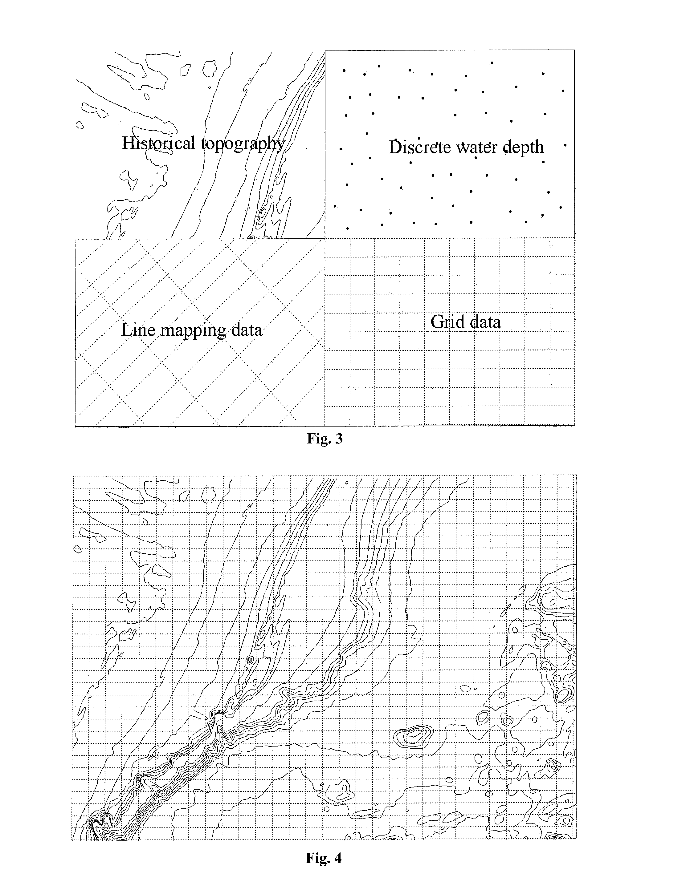 Submarine topography construction method based on multi-source water depth data integration