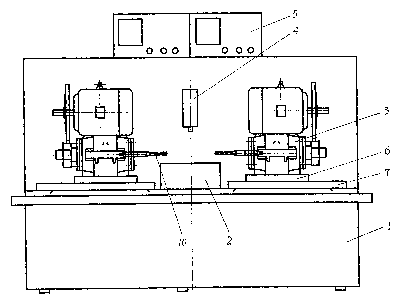 Automatic tapping equipment of wide-angle numerical-control uniflow meter