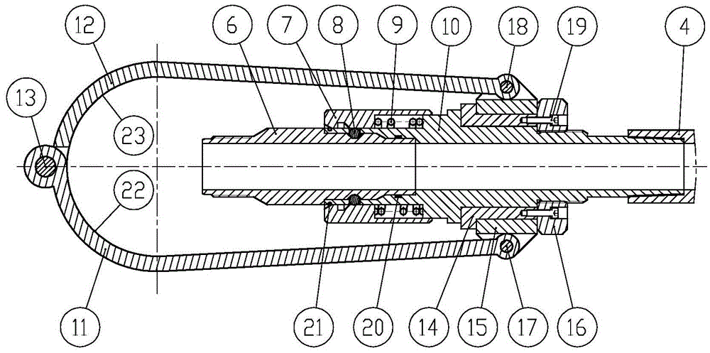 A kind of quick connector and using method