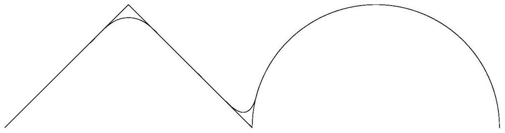 Spatial trajectory transition method, system and robot for industrial robot