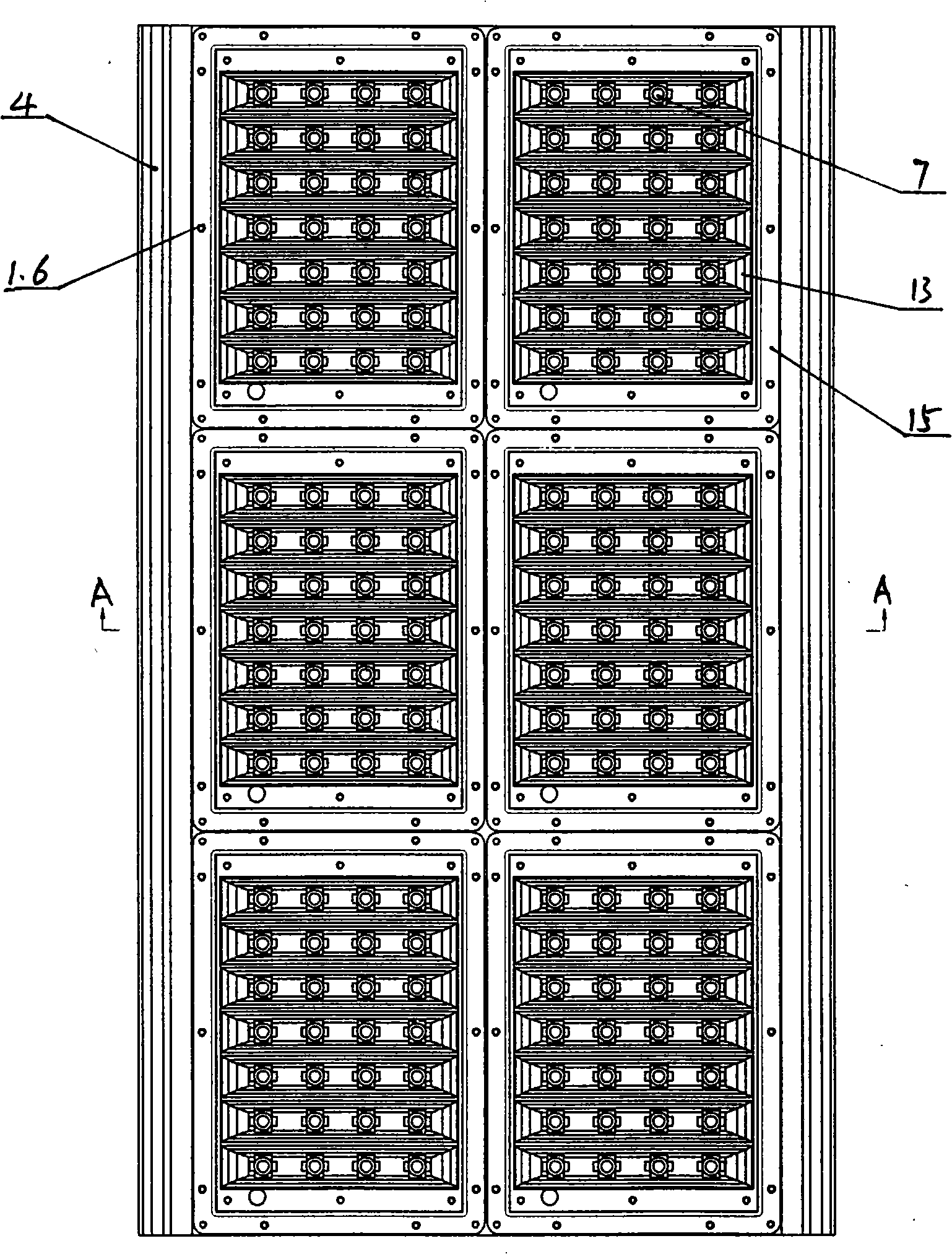 Integrated LED lamp cap