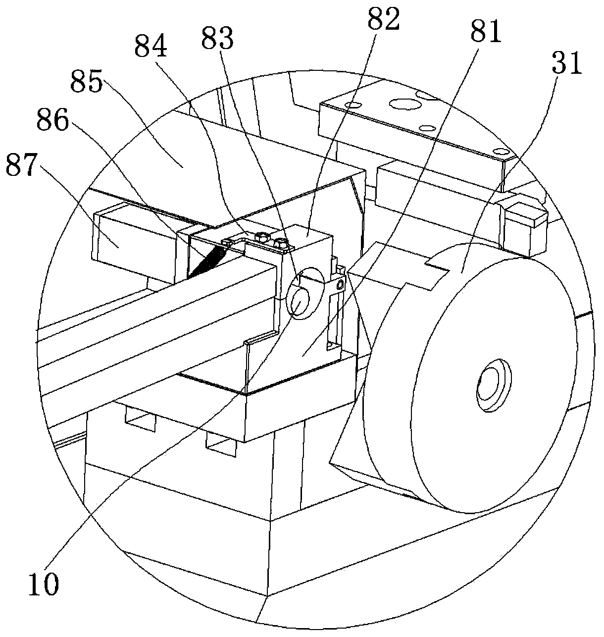 Special bidirectional automatic turning machine