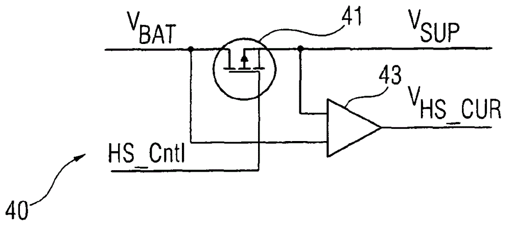 Apparatus for diagnosing a circuit arrangement