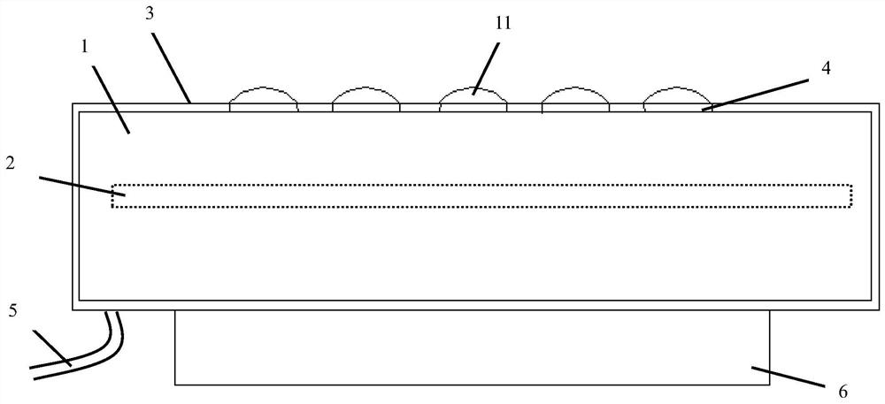 Intelligent bearing platform with pressure sensor