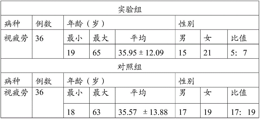 Externally applied vision-protecting traditional Chinese medicine composition