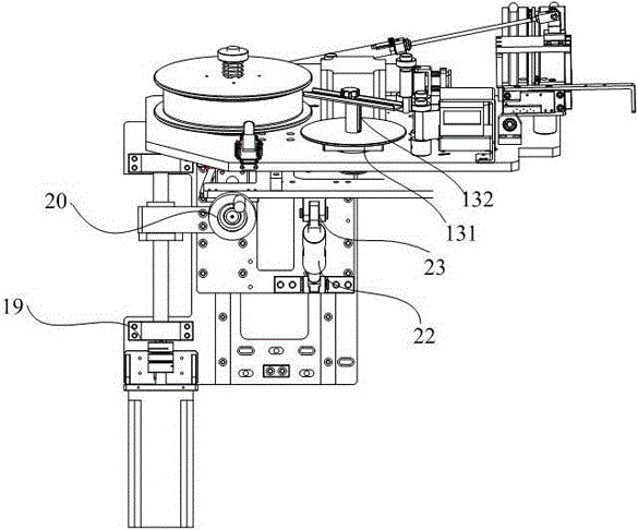 Automatic tire labeling equipment