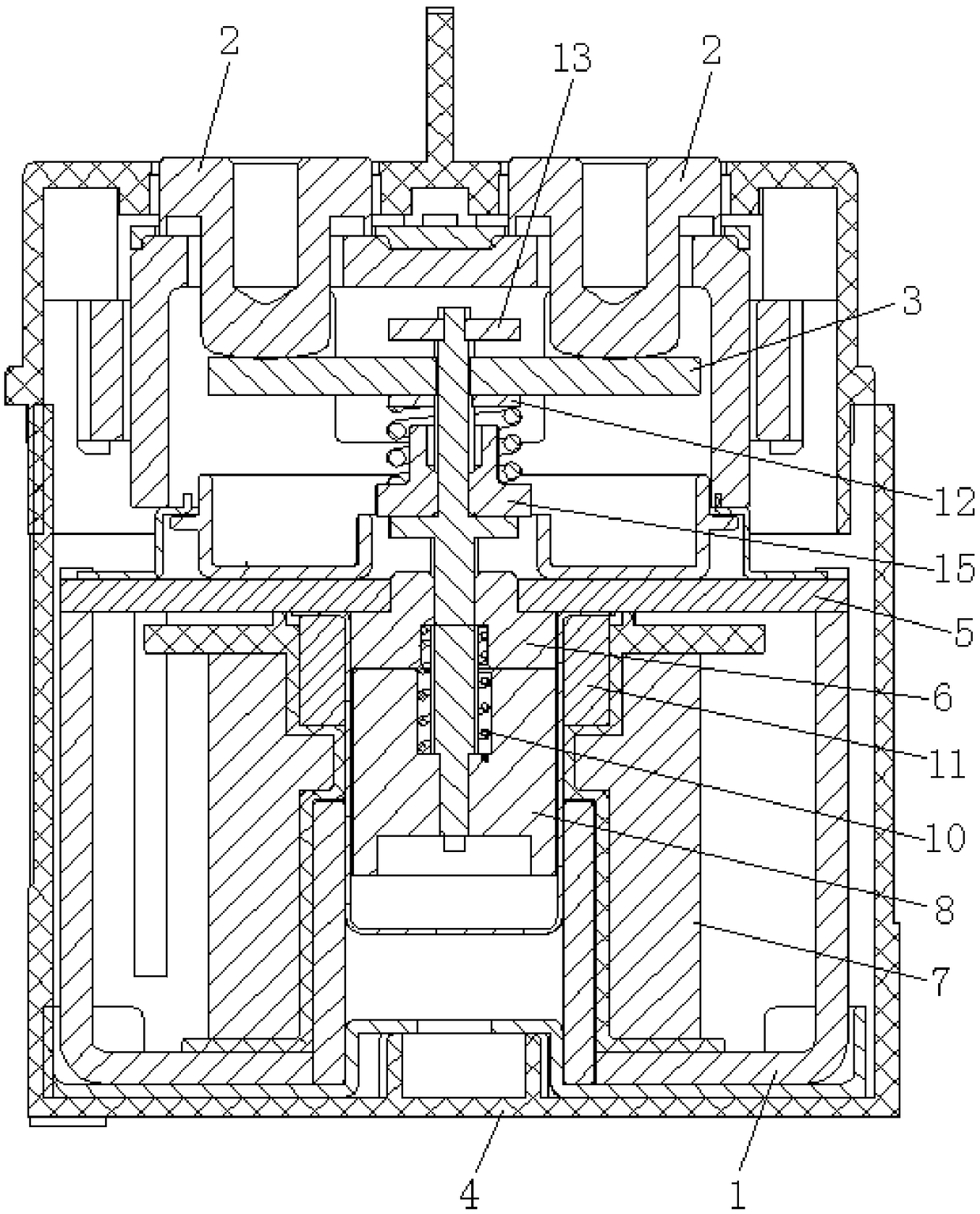 Direct-current contactor