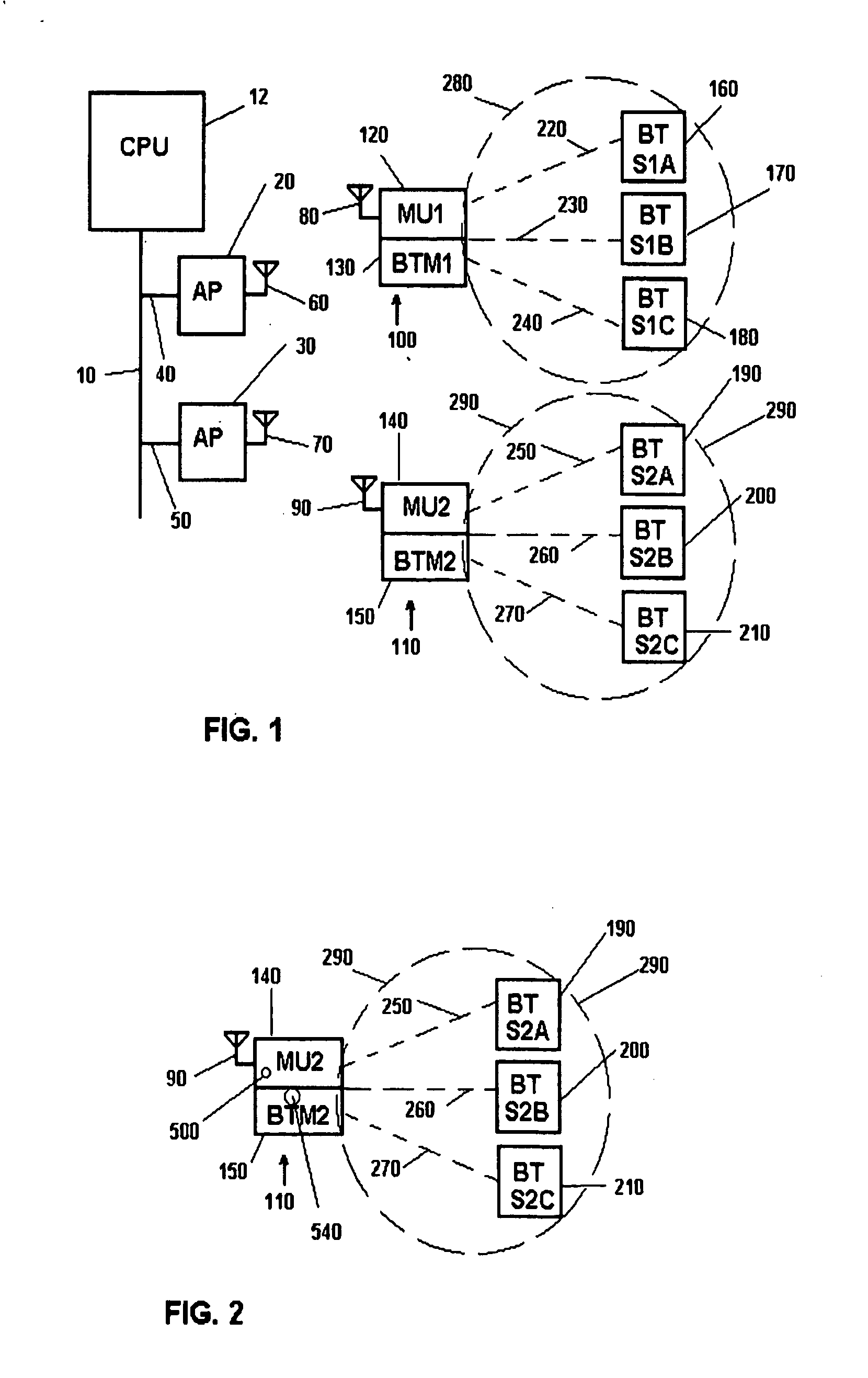 Coexistence techniques in wireless networks