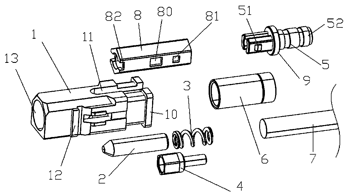 SC pre-assembled connector