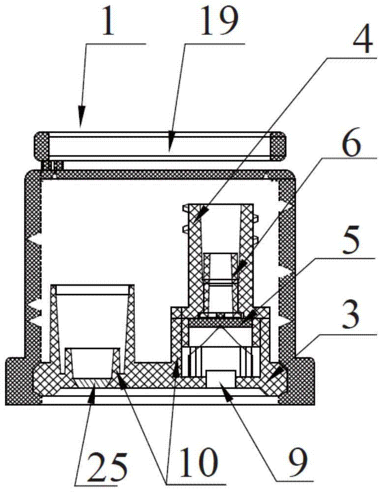 Combined seal cover for needleless transfusion