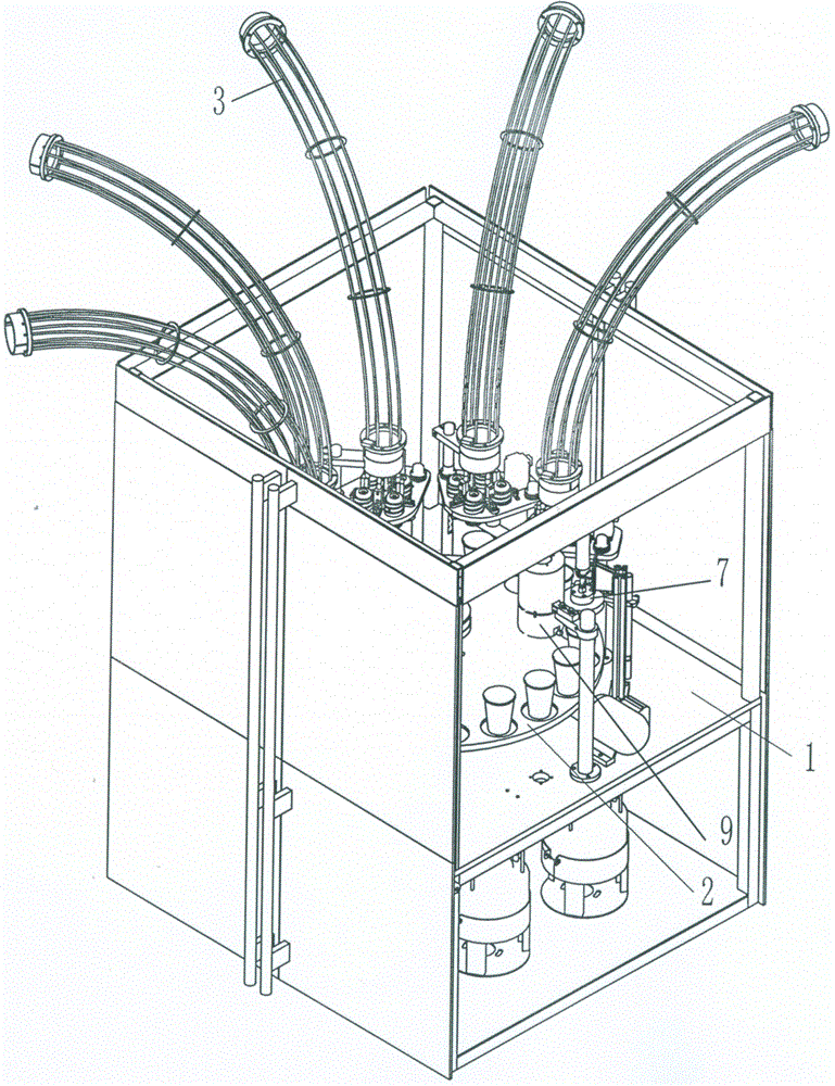 Leak detection machine of paper cup (bowl) machine