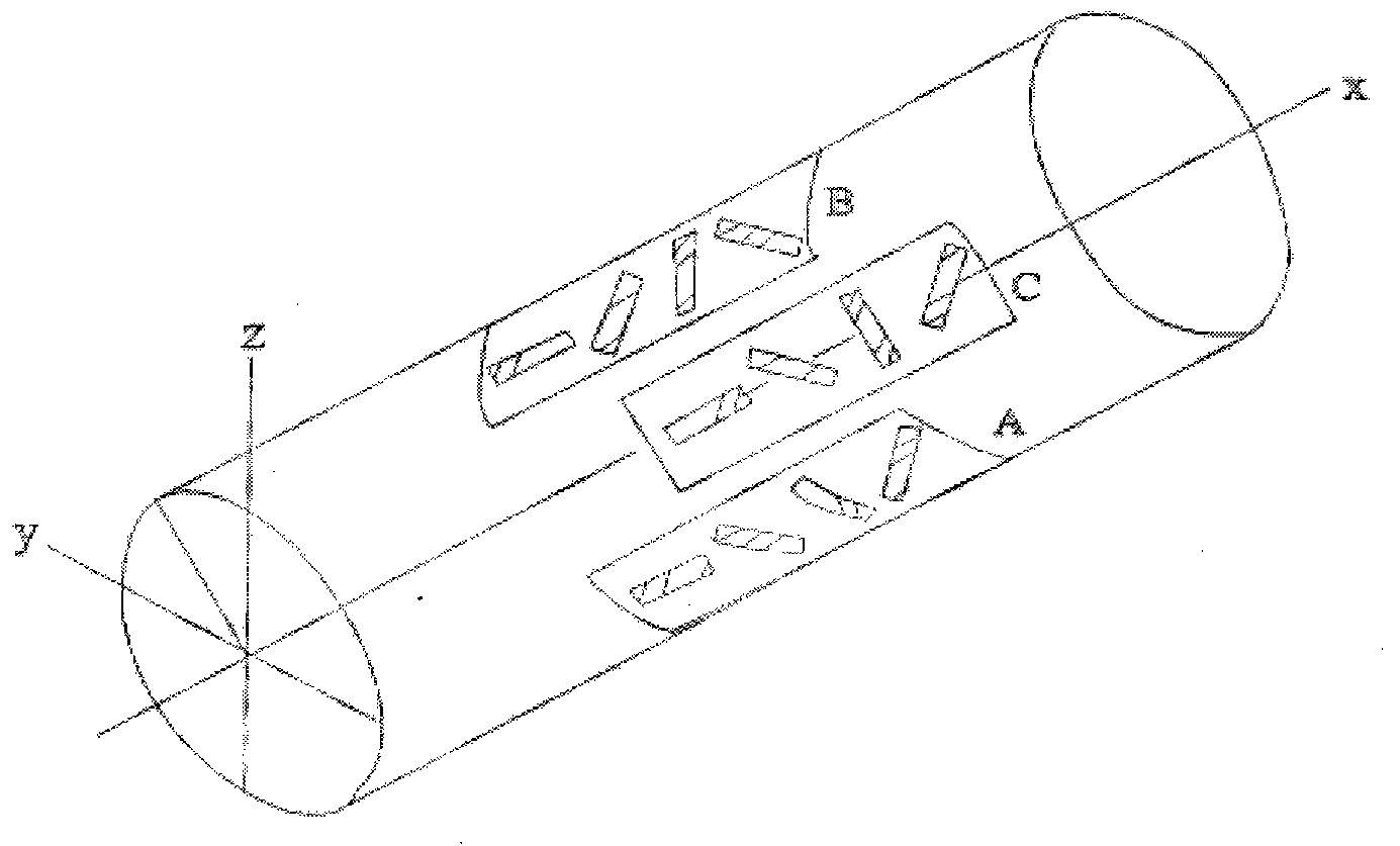 Determination method for magnitude and direction of crustal stress