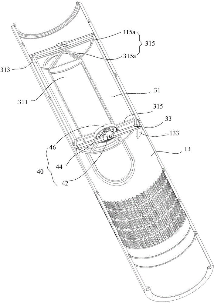 Cabinet air conditioner and air outlet control method thereof