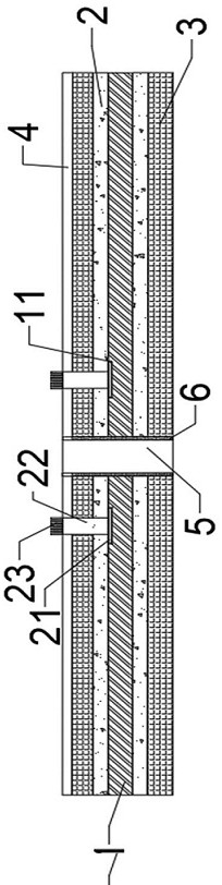 Double-sided aluminum substrate with embedded high-thermal-conductivity graphite flakes and manufacturing method of double-sided aluminum substrate