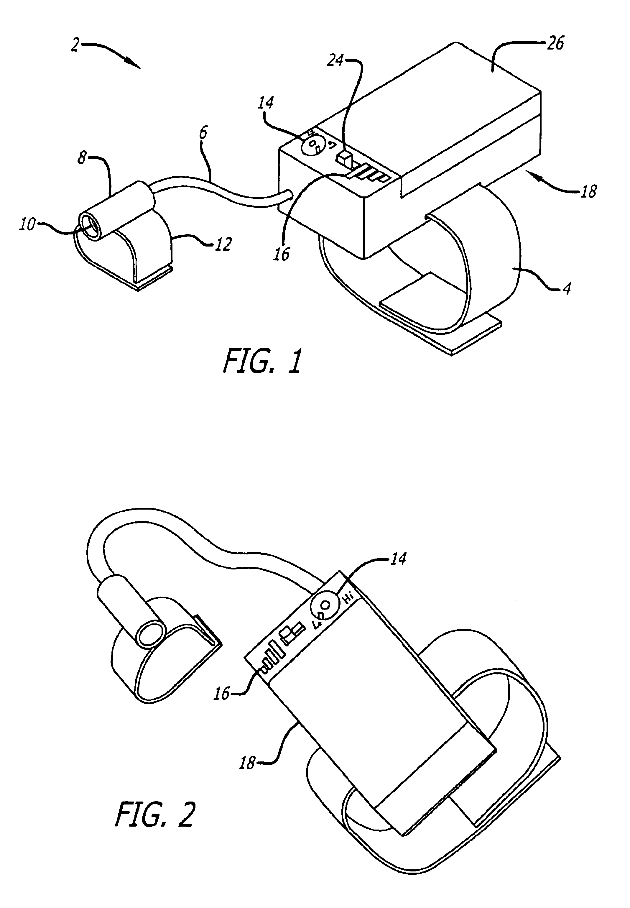 Finger-mounted light for variable light output