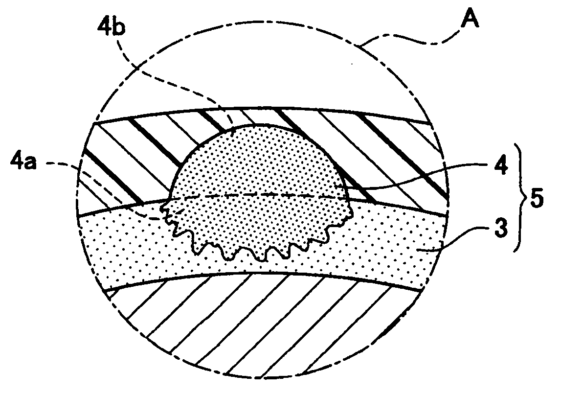 Powder for dust core, dust core made of the powder for dust core by powder compaction, and method of producing the powder for dust core