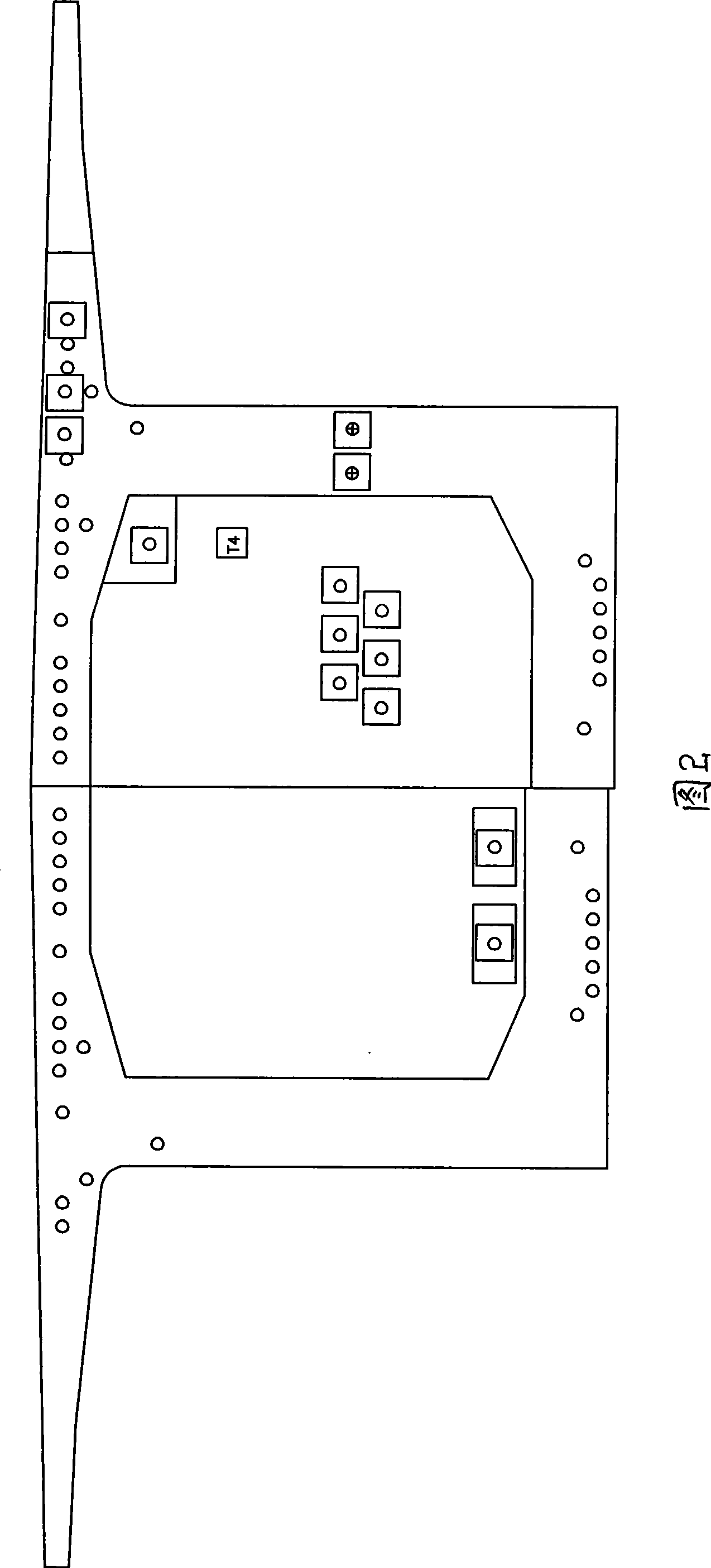 Cast-in-situ continuous beam construction method for special railway line stands