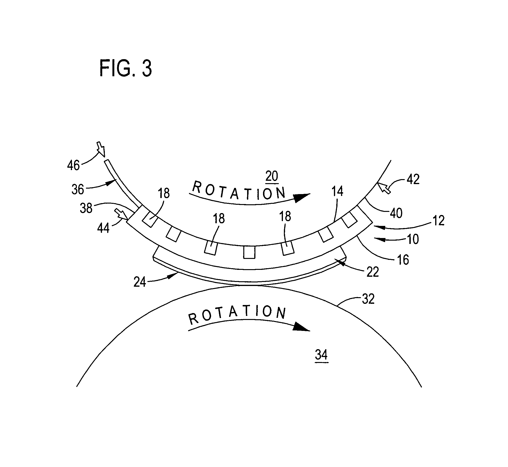 Magnetic rotary die