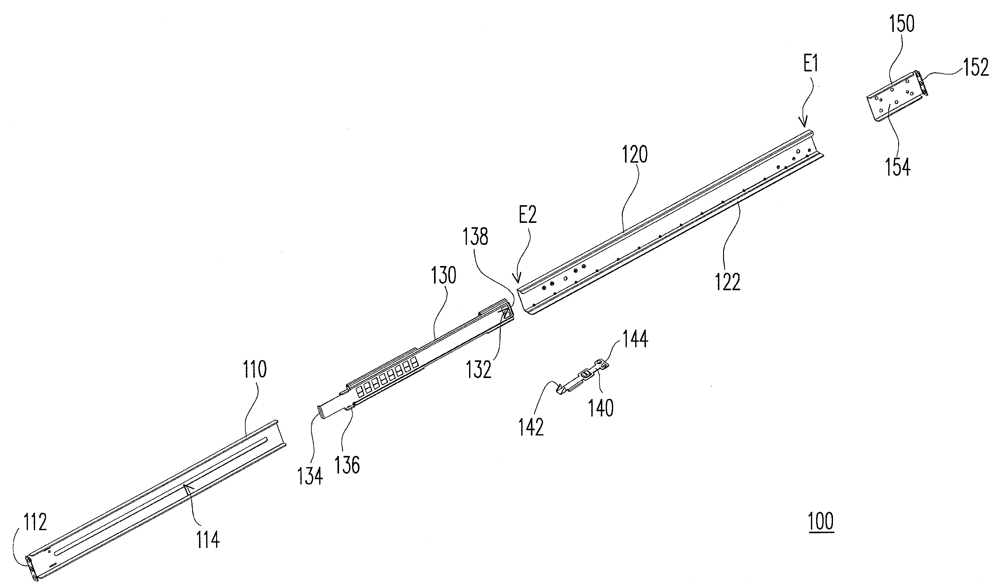 Slide rail structure