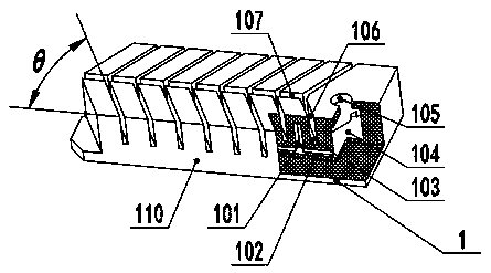 Posture-controllable bending and twisting coupling flexible clamping jaw