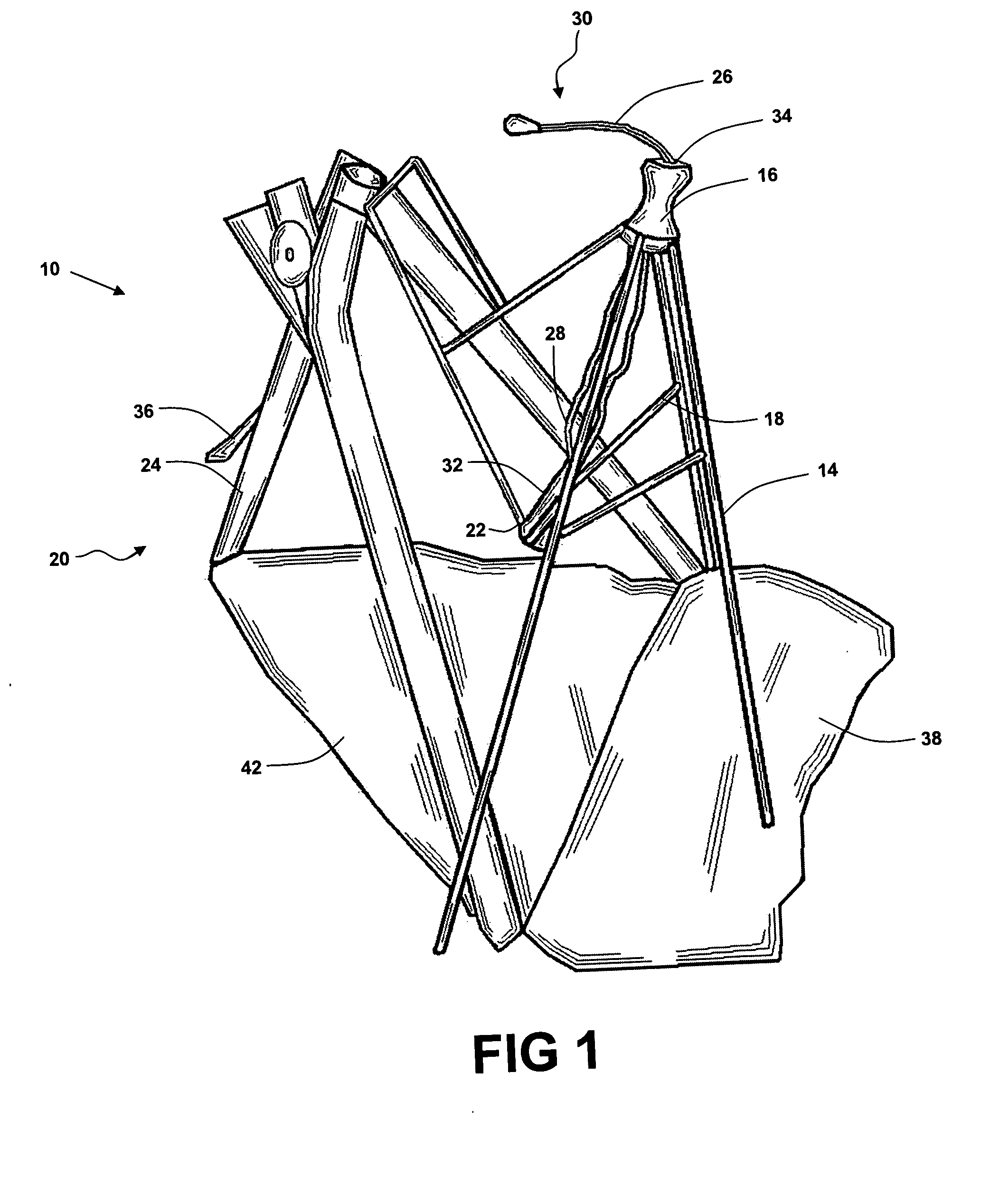 Miniature canopy apparatus for shading head and neck of a sunbather