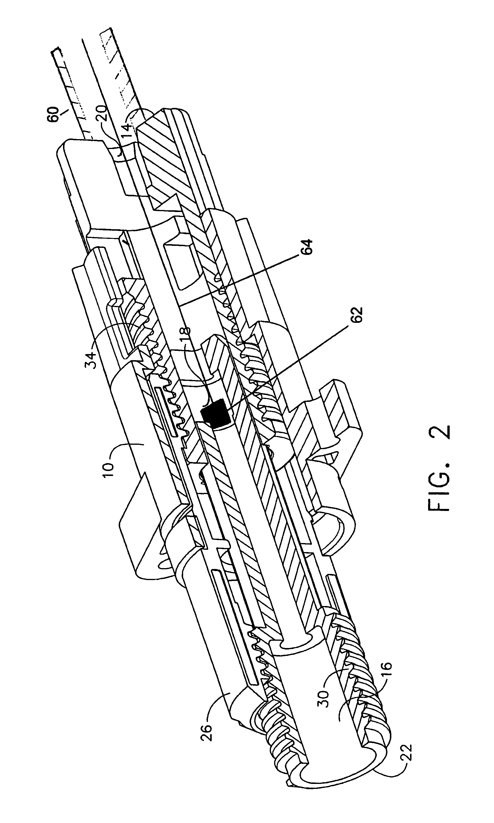 Dual key hole actuator apparatus and method