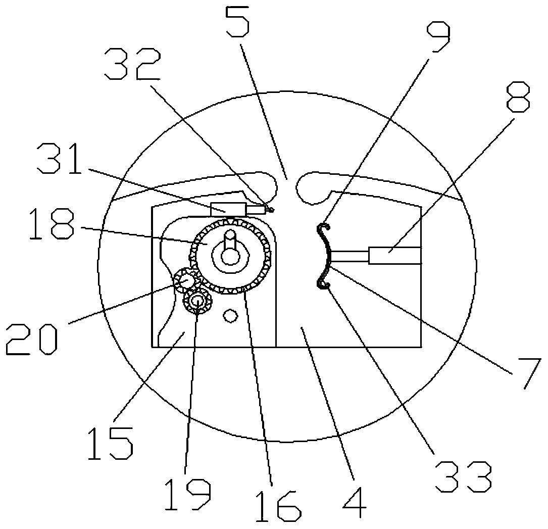 Winding device for textile