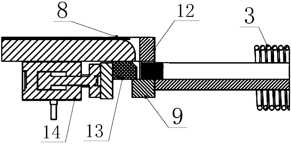 Automatic magnetizing system of sintered neodymium-iron-boron permanent magnet material