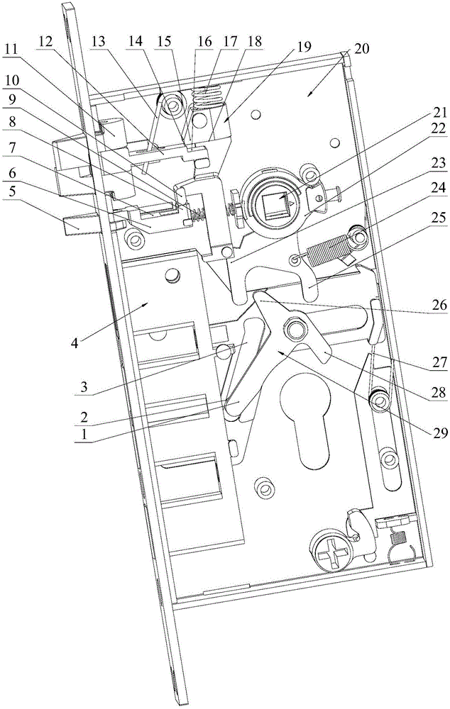 Mortise lock