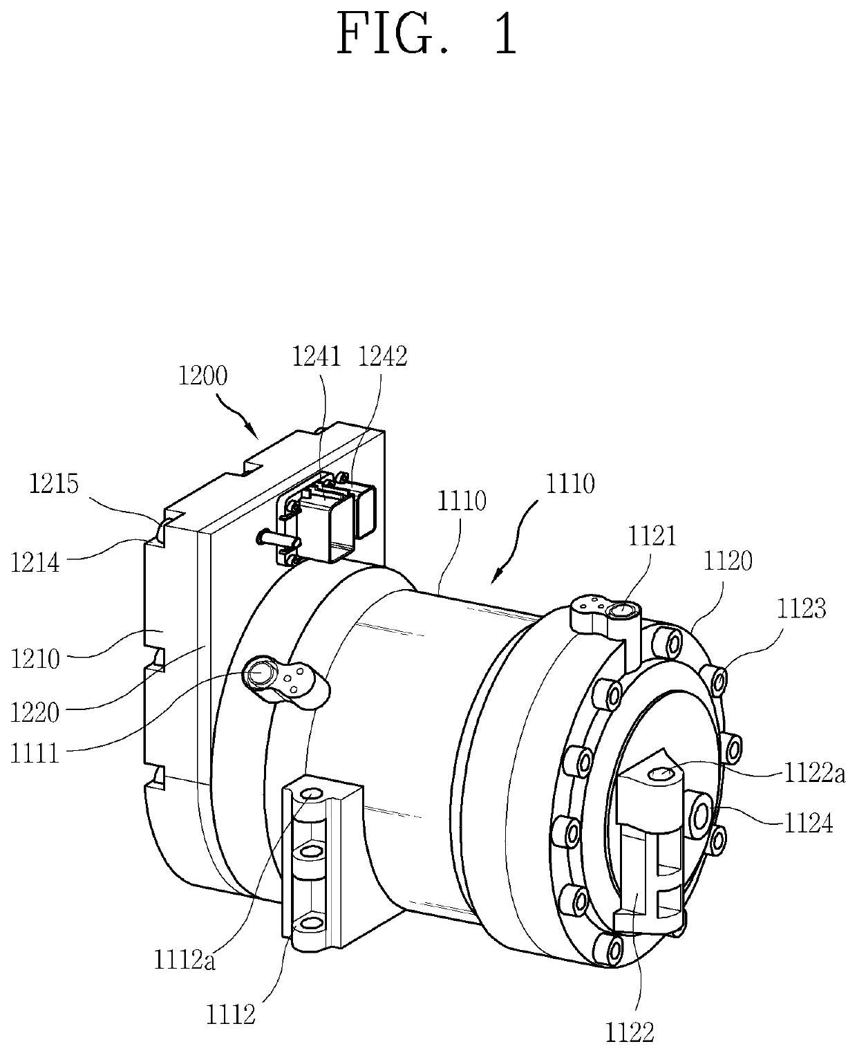 Motor-operated compressor