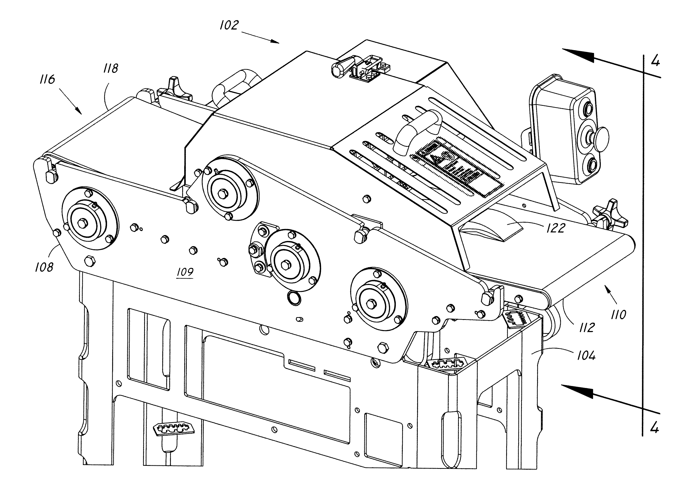 Waterless skinner with pressure roller and comb scraper