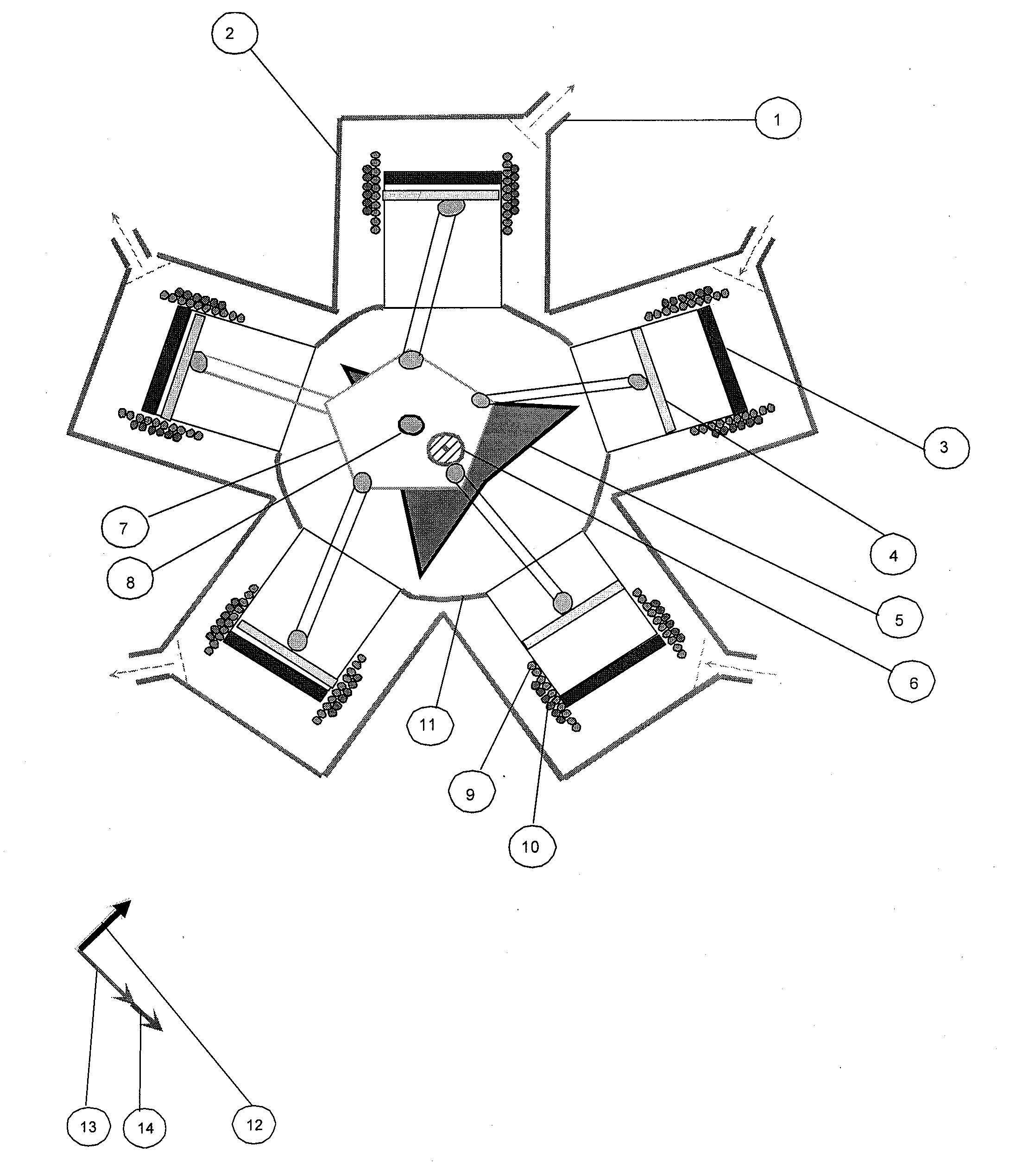 Superconducting radial motor